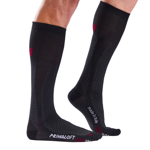 Fietssokken Winter  EKOI Perf CARBON FIBER PRIMALOFT 29 cm