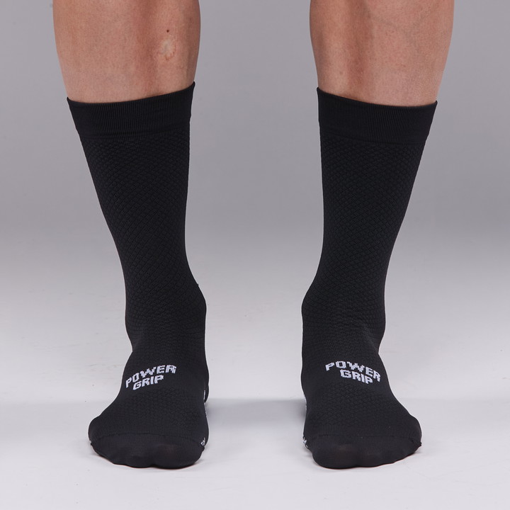CHAUSSETTES PRO RACING POWERGRIP 18 cm Blanc