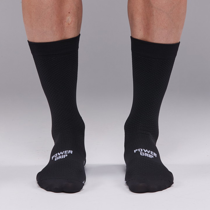 CHAUSSETTES PRO RACING POWERGRIP 18 cm Blanc