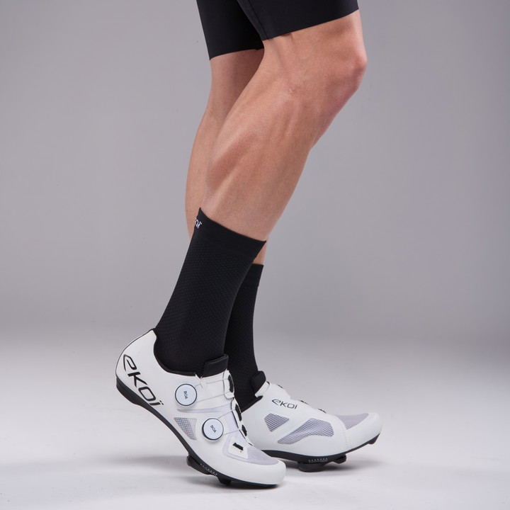 CHAUSSETTES PRO RACING POWERGRIP 18 cm Blanc