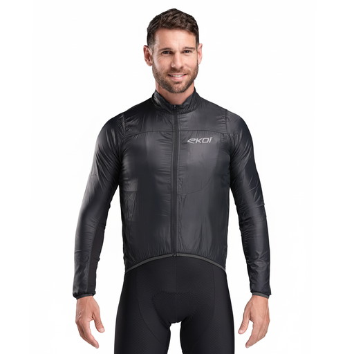Windbreaker EKOI Perf WINDPROOF LIGHT POCKET Black