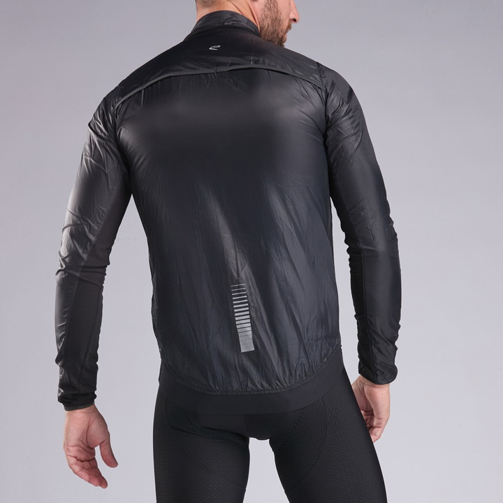 VESTE EKOI PERF WINDPROOF LIGHT POCKET NOIR