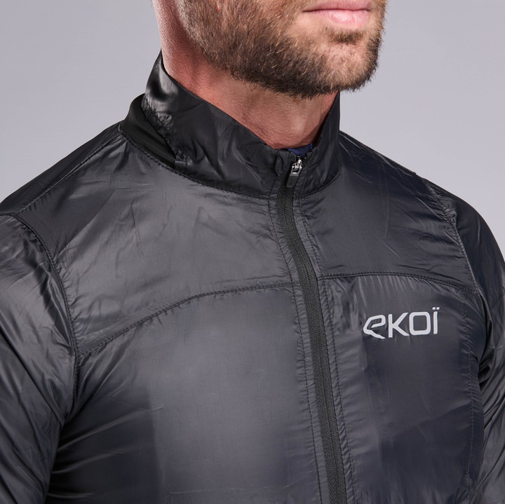 Windjack EKOI Perf WINDPROOF LIGHT POCKET Zwart