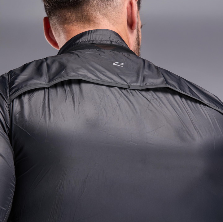 Giacca antivento EKOI Perf WINDPROOF LIGHT POCKET Nero