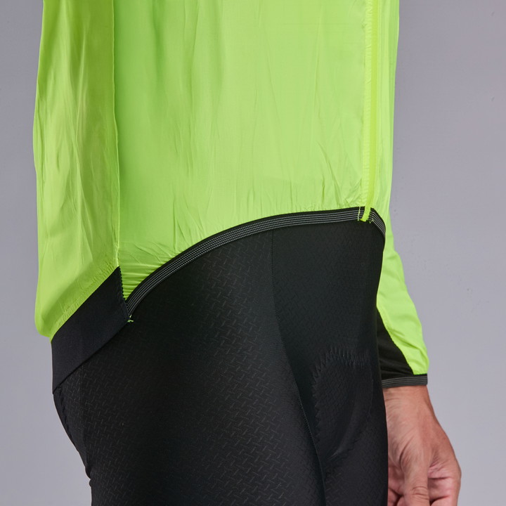 VESTE EKOI PERF WINDPROOF LIGHT POCKET JAUNE FLUO