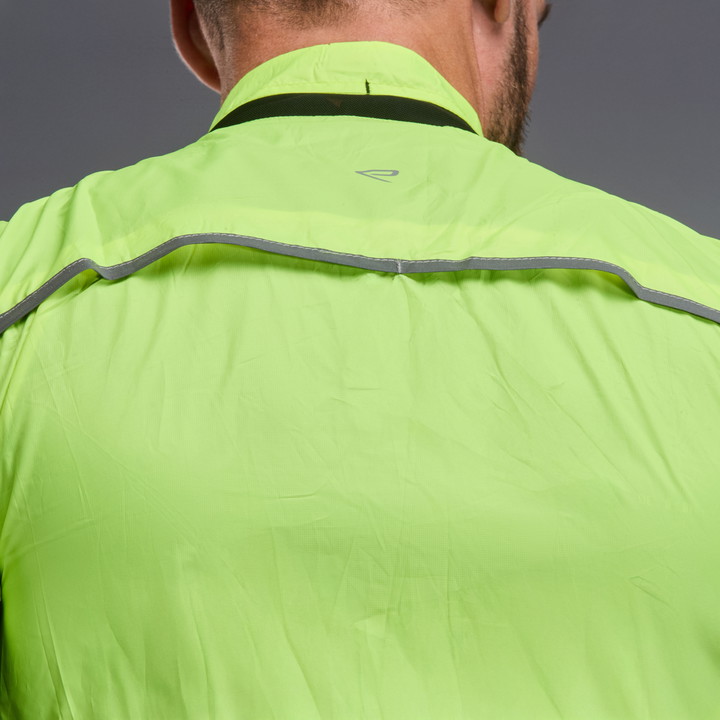 VESTE EKOI PERF WINDPROOF LIGHT POCKET JAUNE FLUO