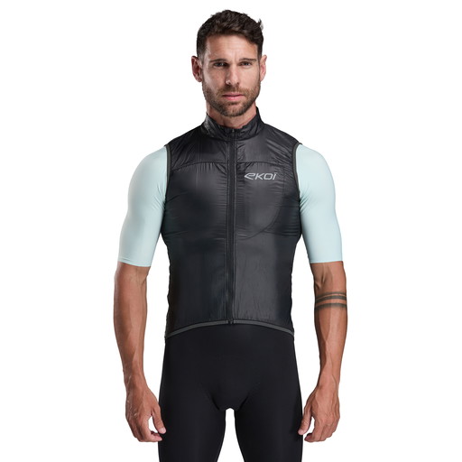 Gilet EKOI Perf WINDPROOF LIGHT POCKET Noir
