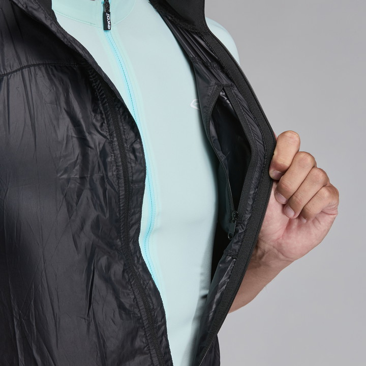 GILET EKOI PERF WINDPROOF LIGHT POCKET NOIR