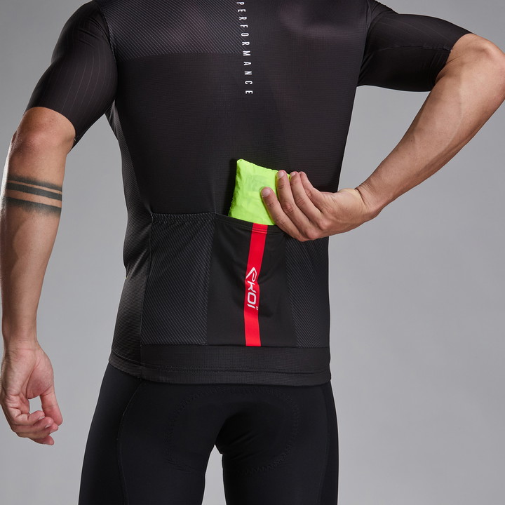 GILET EKOI PERF WINDPROOF LIGHT POCKET JAUNE FLUO