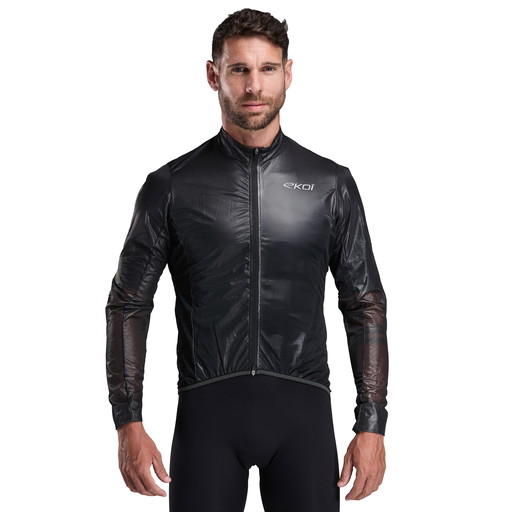Regnjacka EKOI RAINPROOF Svart
