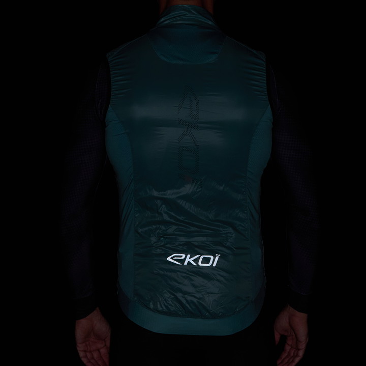 Gilet coupe vent EKOI Perf WINDPROOF LIGHT LASER Sauge