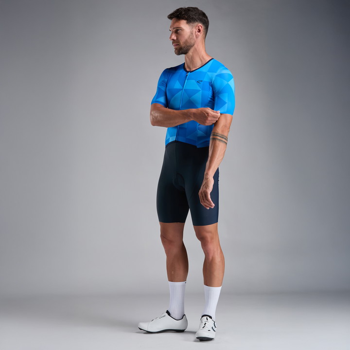 Combinaison triathlon EKOI Perf POLYGONE Bleu
