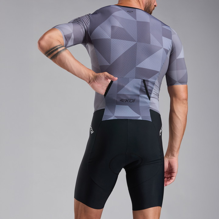 Combinaison triathlon EKOI Perf POLYGONE Noir