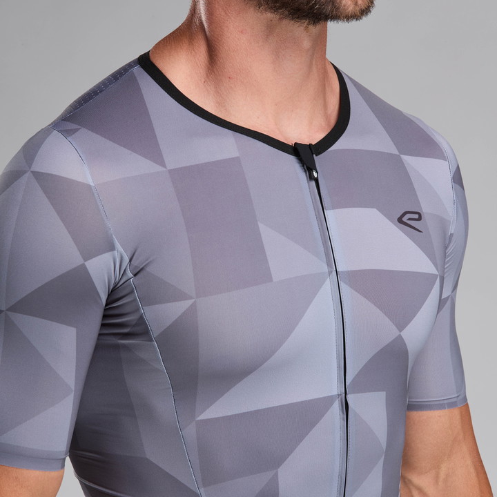 COMBINAISON TRIATHLON PERF EKOI POLYGONE NOIR