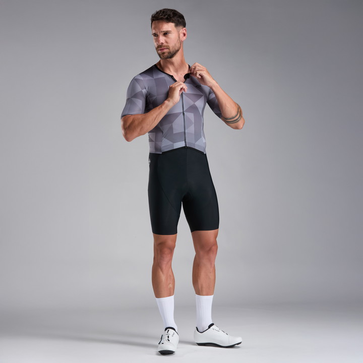 COMBINAISON TRIATHLON PERF EKOI POLYGONE NOIR
