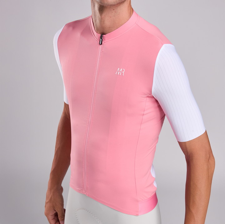 MAILLOT RACING EKOI X MARION ROUSSE ROSE