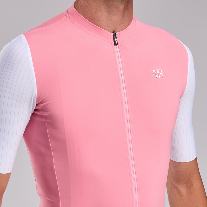 MAILLOT RACING EKOI X MARION ROUSSE ROSE