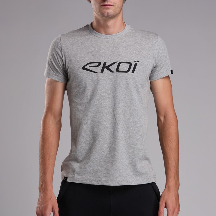 T-shirt EKOI Crew Gris
