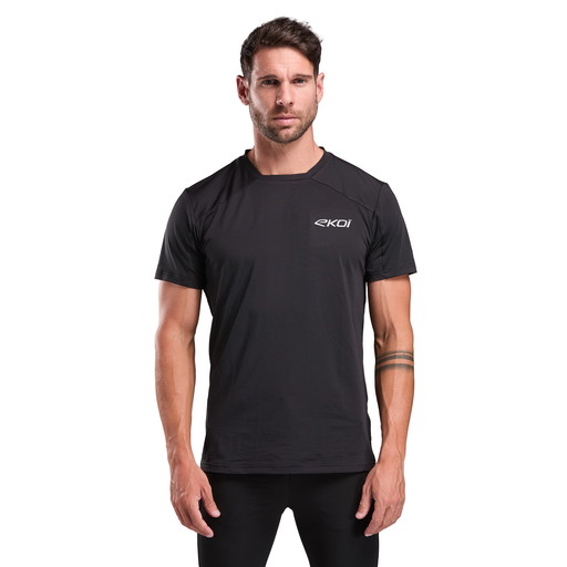Wielershirt EKOI Start RISE Zwart MTB