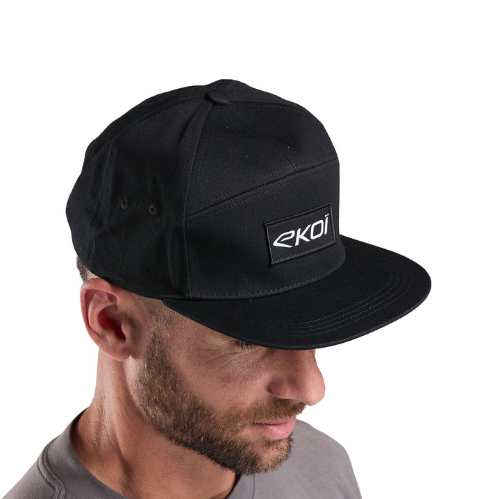 Casquette EKOI 5 PANEL Noir