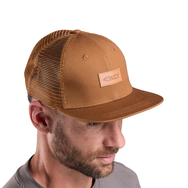 Casquette EKOI Marron