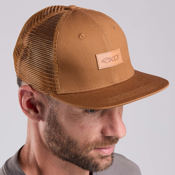 Casquette EKOI Marron