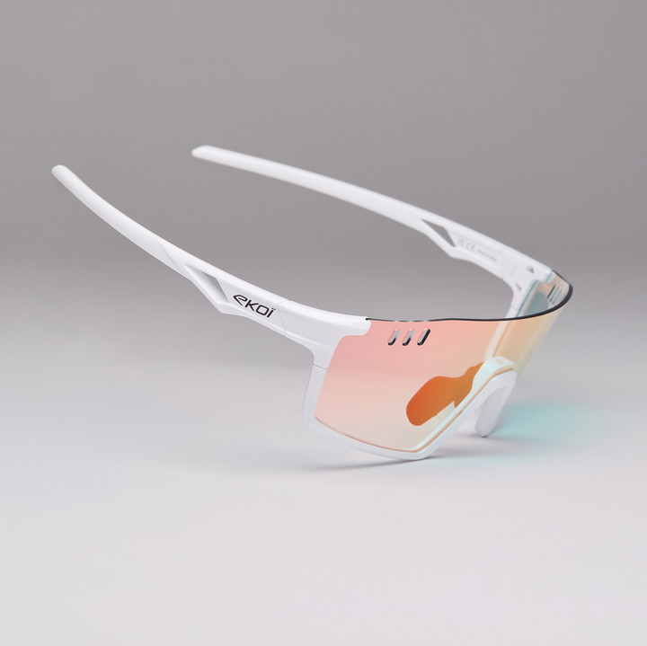 EKOI VISION Brille Weiß Ph Rot Cat1-3