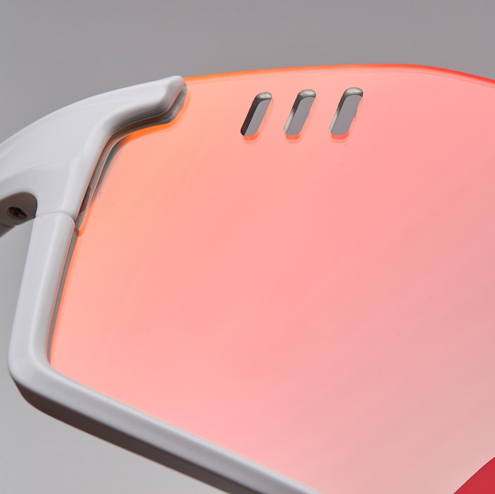 Okulary EKOI VISION Białe Ph Czerwone Cat1-3