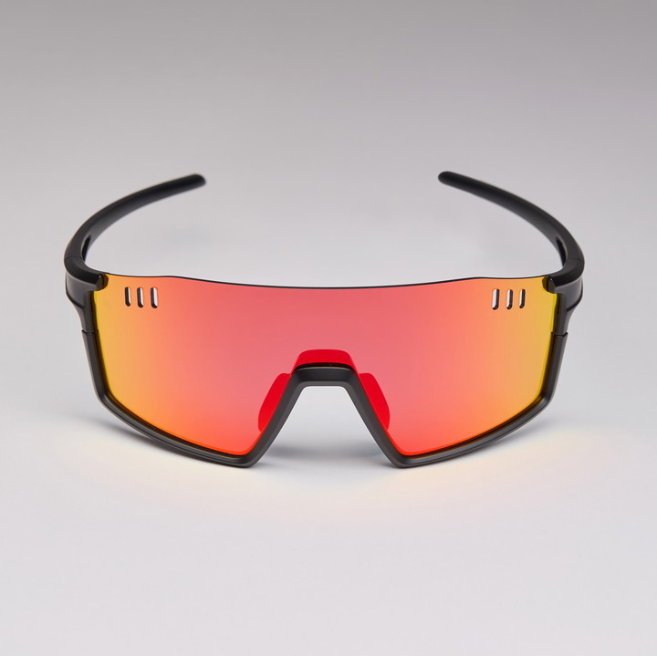 EKOI VISION Sort Revo Rød Cat3 Cykelbriller