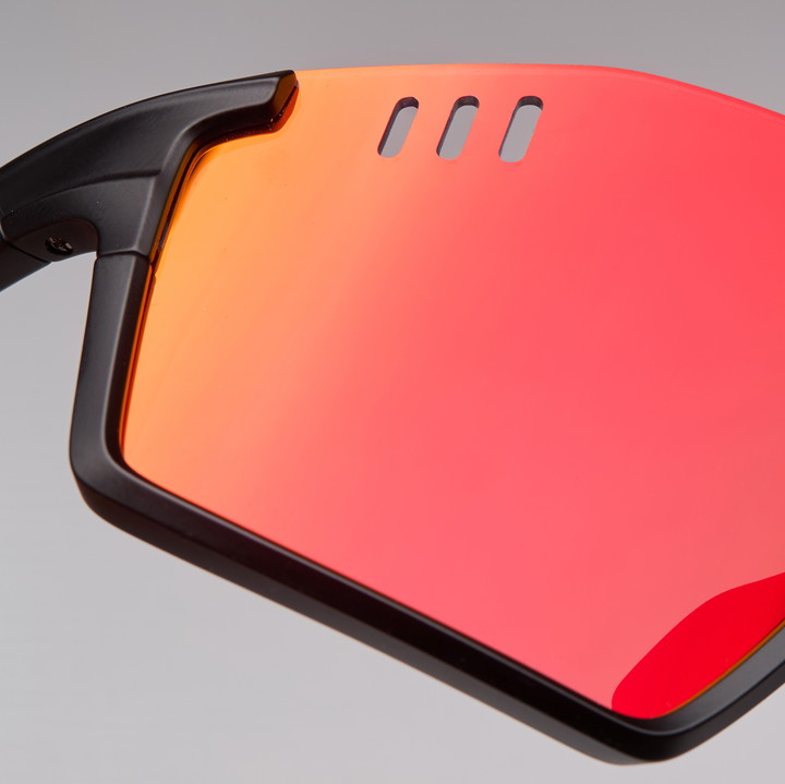 EKOI VISION Sort Revo Rød Cat3 Cykelbriller