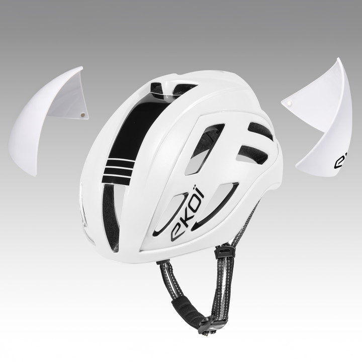 Casque EKOI AERO15_BLANC_S25