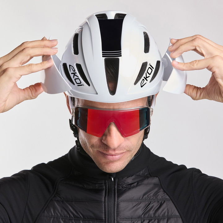 Casque EKOI AERO15_BLANC_S25