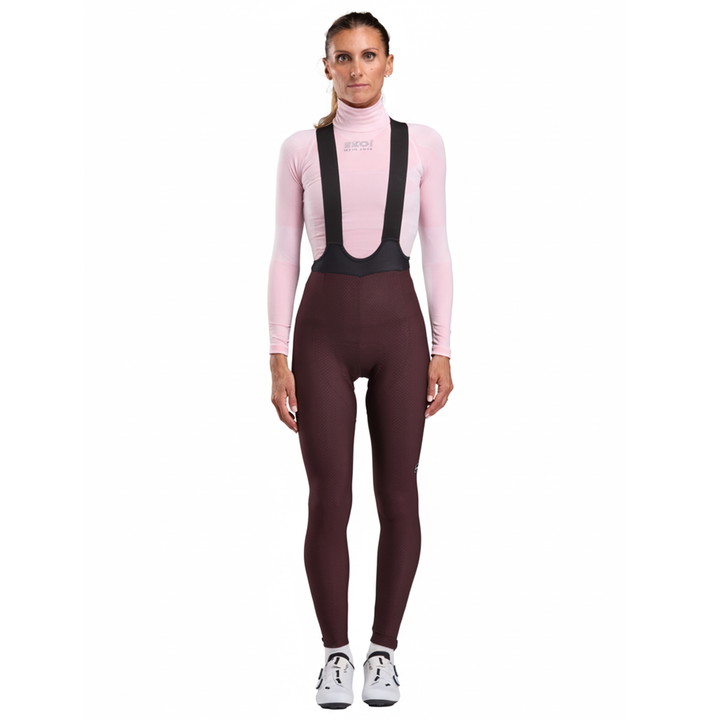 COLLANT FEMME EKOI PERF GEL POWER CROSS BORDEAUX