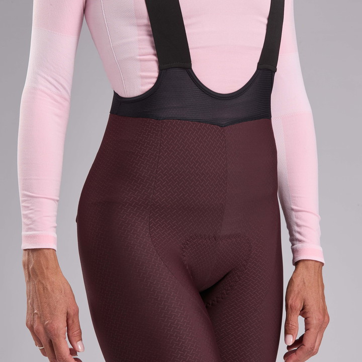 COLLANT FEMME EKOI PERF GEL POWER CROSS BORDEAUX