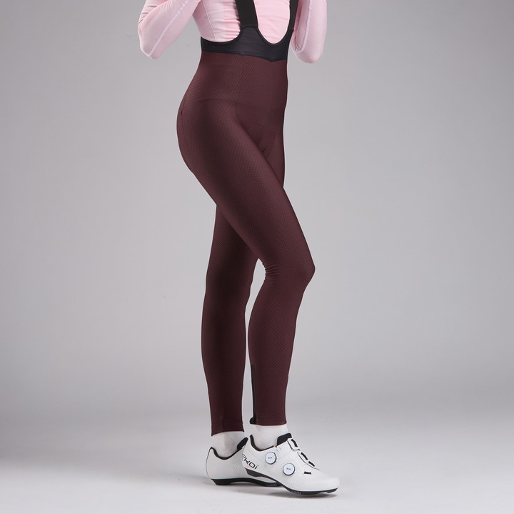 COLLANT FEMME EKOI PERF GEL POWER CROSS BORDEAUX