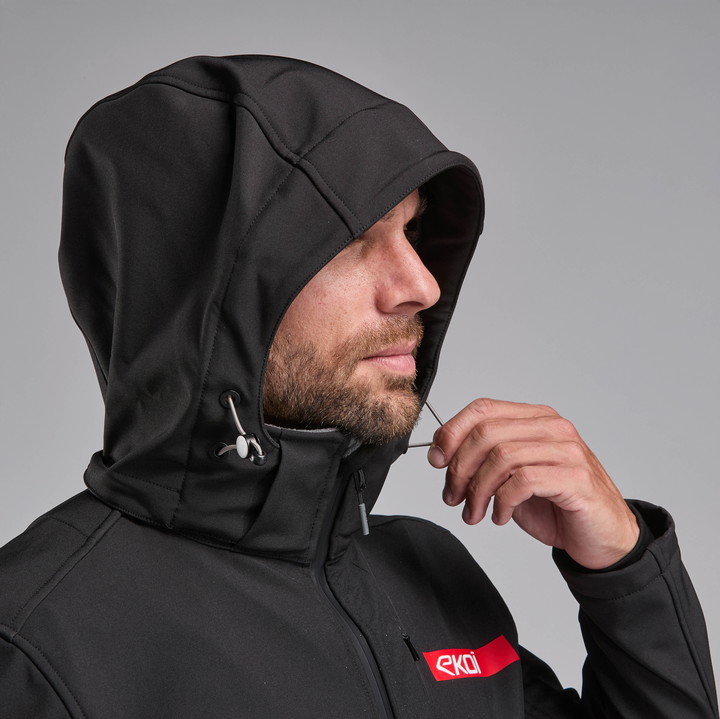 VESTE EKOI PERF SOFTSHELL NOIR