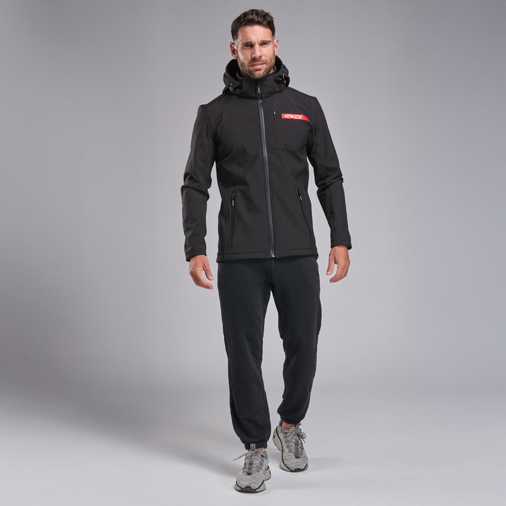 VESTE EKOI PERF SOFTSHELL NOIR