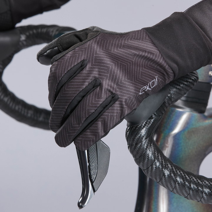 Dames winterhandschoenen EKOI Perf GRIP LINE Zwart