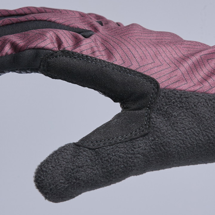 Gants femme hiver EKOI Perf GRIP LINE Bordeaux