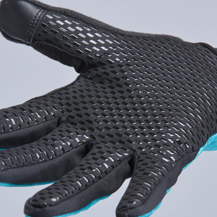 Gants femme hiver EKOI Perf GRIP LINE Vert Azur