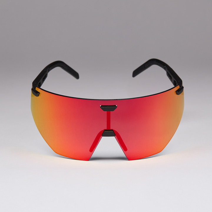 black silver + full revo chrome red cat 3