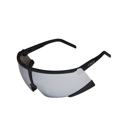 Fietsbril EKOI Racing S-AERO Zwart Zilver ZEISS Super Sterk Zilver Cat3