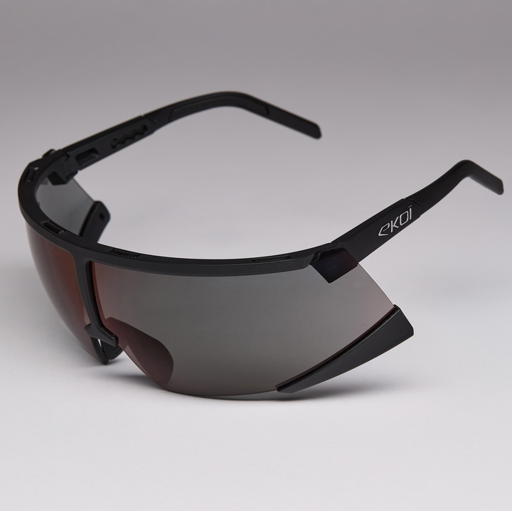 Okulary EKOI Racing S-AERO Noir Silver ZEISS Black Hole Cat3