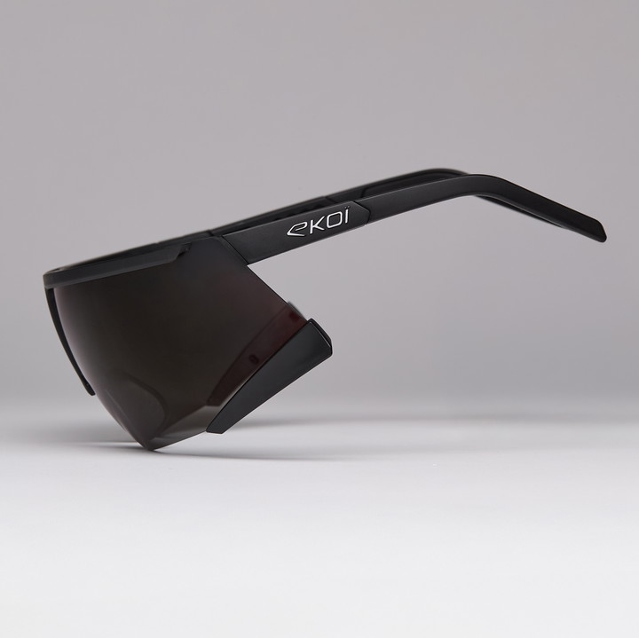 Okulary EKOI Racing S-AERO Noir Silver ZEISS Black Hole Cat3