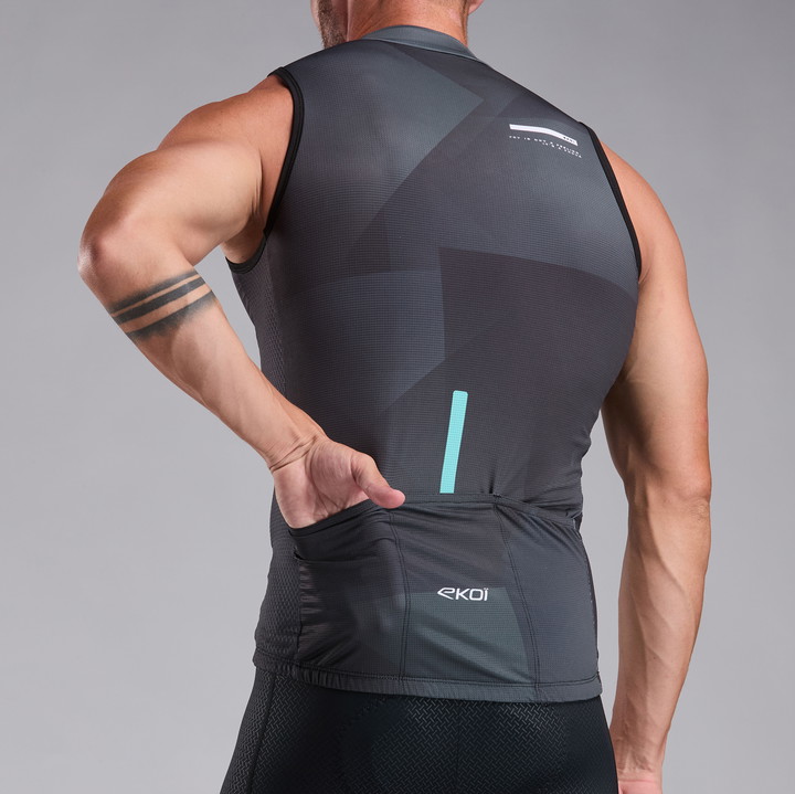 Maglia EKOI LIGHT SPEED senza maniche Nero