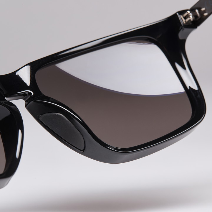 lunettes EKOI CARRES noir brillant bleu nuit