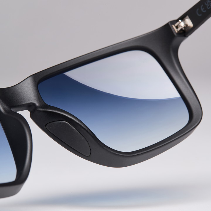 lunettes EKOI CARRES carbon bleu dEgradE