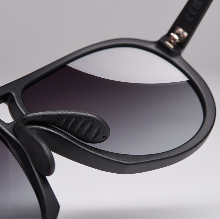 lunettes EKOI PILOT noir brillant noir dgrad