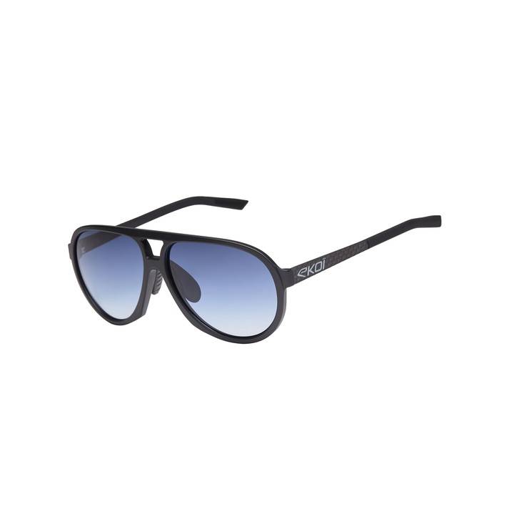lunettes EKOI PILOT carbon bleu dgrad