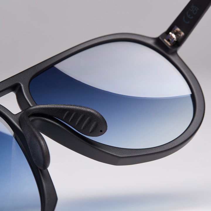 lunettes EKOI PILOT carbon bleu dgrad